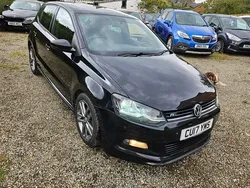 Deep black pearl Used 2017 VW Polo R-line Hatchback | £6,495 (Fair price)