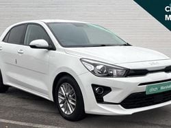 White Used 2022 Kia Rio 2 Hatchback | £11,014 (Fair price)