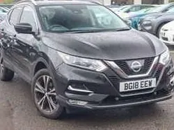 Black pearl Used 2018 Nissan Qashqai N-Connecta SUV | £9,275 (Good price)