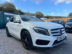 White Used 2014 Mercedes GLA220 AMG line SUV | £9,495 (Fair price)