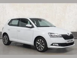 White Used 2021 Skoda Fabia SE Drive Hatchback | £12,144 (Fair price)