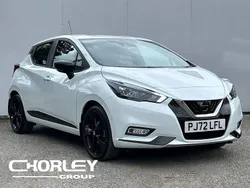 White Used 2022 Nissan Micra S Hatchback | £13,051 (Fair price)
