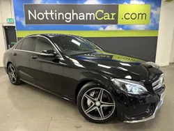 Black Used 2014 Mercedes C200 AMG line Sedan | £13,295 (A bit pricey)