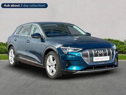 Blue Used 2020 Audi e-tron Advanced SUV | £19,578 (Good price)