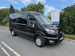 Black Used 2021 Ford Transit Limited Van | £21,995 (Expensive)