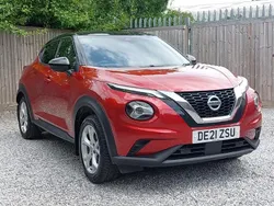 Red Used 2021 Nissan Juke N-Connecta SUV | £13,998 (Fair price)