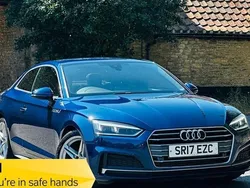 Blue Used 2017 Audi A5 S-Line Coupe | £11,490 (Fair price)