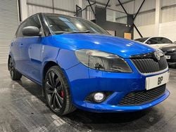 Blue Used 2013 Skoda Fabia vRS Hatchback | £6,195 (Fair price)