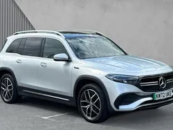 Silver Used 2022 Mercedes EQB350 AMG Line Premium SUV | £29,775 (Fair price)