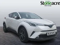 White Used 2017 Toyota C-HR SUV | £13,999 (Fair price)