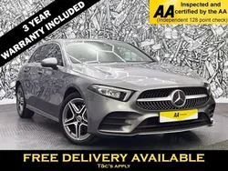 Grey Used 2021 Mercedes A250 AMG line Hatchback | £18,045 (Good price)