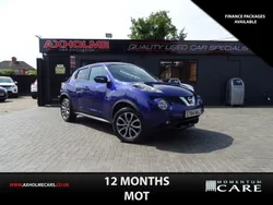 Blue Used 2015 Nissan Juke Tekna SUV | £5,495 (Fair price)