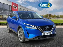 Blue Used 2022 Nissan Qashqai N-Connecta SUV | £16,990 (Good price)