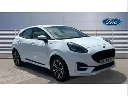 White Used 2023 Ford Puma Gen-E ST-Line SUV | £15,916 (Fair price)