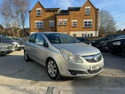 Silver Used 2007 Vauxhall Corsa Design Edition Hatchback | £1,595 (Fair price)