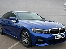 Blue Used 2022 BMW 320 M Sport | £24,619 (Good price)