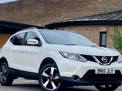 White Used 2015 Nissan Qashqai N-TEC SUV | £5,850 (Fair price)