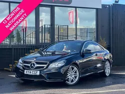 Black Used 2014 Mercedes E350 AMG Coupe | £9,290 (Fair price)