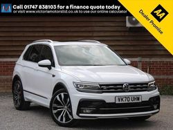 White Used 2020 VW Tiguan R-line SUV | £22,995 (Fair price)