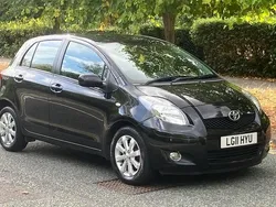 Black Used 2011 Toyota Yaris Hatchback | £2,295 (Good price)