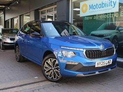 Race blue metallic black magic pearl effect Used 2025 Skoda Kamiq Design Edition SUV | £22,990 (A bit pricey)