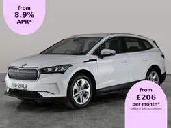 White Used 2021 Skoda Enyaq iV Lounge SUV | £15,056 (A bit pricey)
