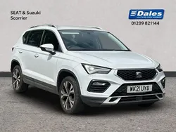 Nevada white Used 2021 Seat Ateca SE Technology SUV | £16,000 (A bit pricey)