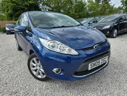 Blue Used 2009 Ford Fiesta Zetec Hatchback | £2,695 (Fair price)