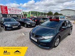 Green Used 2013 Honda Civic SE Hatchback | £5,410 (Fair price)