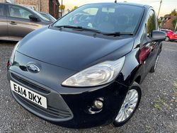 Black Used 2014 Ford Ka Zetec Hatchback | £2,795 (Fair price)