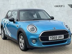 Blue Used 2018 Mini Cooper Hatch Hatchback | £10,995 (Fair price)