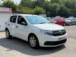 White Used 2017 Dacia Sandero Ambiance Hatchback | £2,995 (Good price)