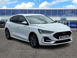White Used 2023 Ford Focus ST-Line Hatchback | £15,295 (Fair price)