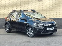 Black Used 2023 Dacia Sandero Essentiel Hatchback | £12,998 (A bit pricey)
