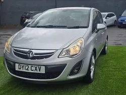 Silver Used 2012 Vauxhall Corsa Hatchback | £3,400 (Good price)