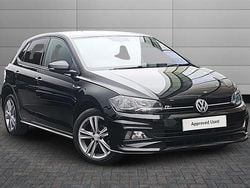 Black Used 2020 VW Polo R-line Hatchback | £11,750 (A bit pricey)