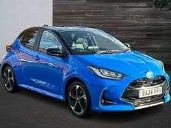Blue Used 2024 Toyota Yaris Hybrid Edition Hatchback | £21,999 (Expensive)
