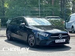 Black Used 2022 Mercedes A180 Executive Hatchback | £20,748 (Fair price)