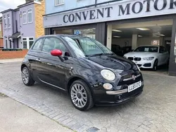 Black Used 2015 Fiat 500 Hatchback | £6,990 (Fair price)