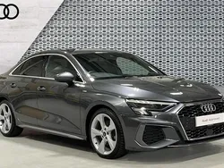 Grey Used 2020 Audi A3 S-Line Sedan | £22,016 (Fair price)