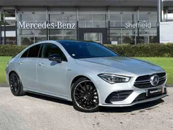 Silver Used 2021 Mercedes CLA35 AMG Premium Plus Coupe | £34,985 (Expensive)