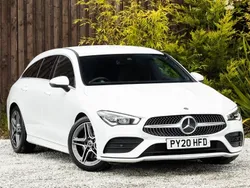 White Used 2020 Mercedes CLA200 AMG line Estate | £21,998 (Fair price)