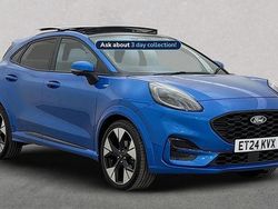 Blue Used 2024 Ford Puma ST-Line X Hatchback | £21,250 (Expensive)