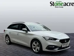 White Used 2022 Seat Leon FR Estate | £17,499 (A bit pricey)