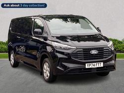 Black Used 2024 Ford Transit Custom Limited Van | £26,900 (Fair price)