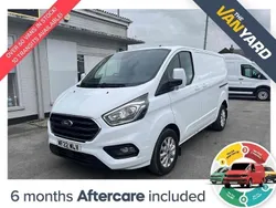 Frozen white (solid paint) Used 2022 Ford Transit Custom Limited | £17,499 (Good price)