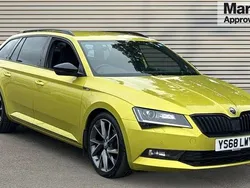 Green Used 2018 Skoda Superb SportlinePlus Estate | £16,190 (Good price)