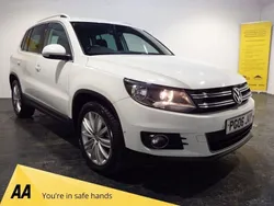 White Used 2015 VW Tiguan Edition SUV | £9,250 (Fair price)