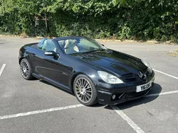 Black Used 2005 Mercedes SLK55 AMG Cabriolet | £8,995