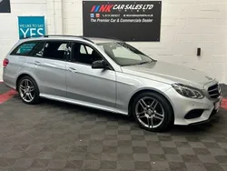 Silver Used 2015 Mercedes E220 AMG Estate | £10,500 (Fair price)